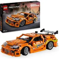 LEGO Voiture Technic Fast and Furious Toyota Supra MK4, Moteur 6 Cylindres, Capot Ouvrant, 9+ Ans
