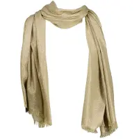 Deeluxe Écharpe 'Meredith' beige foncé