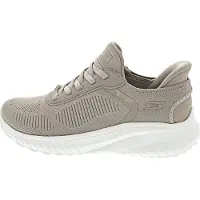SKECHERS Slip-ins Bobs Sport Squad Chaos Current Muse Trainers Beige EU 40 Femme