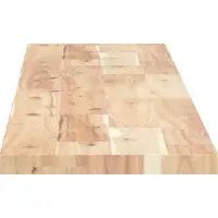 vidaXL Étagère flottante 120x20x2 cm bois d'acacia massif non traité