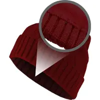MSTRDS Bonnet rouge foncé