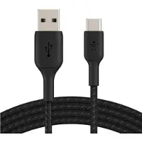Belkin Boost Câble USB-A vers USB-C 2 m Nylon Noir