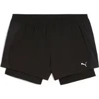 Puma Femmes, Bas de sport, W RUN VELOCITY 2IN1 3" COURT (3XL), Noir