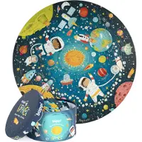 Click Europe Puzzle rond, 150 pièces, Boppi - Espace
