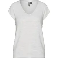Pieces T-shirt 'PCBillo' blanc cassé
