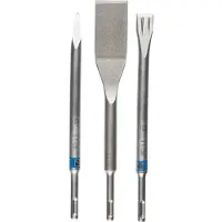 Bosch Sds-plus Long Life 250/260 Mm Chisel Set 3 Units Gris,Argenté