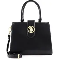 U.S. POLO ASSN. sac à main Vancouver Double Handle Black noir