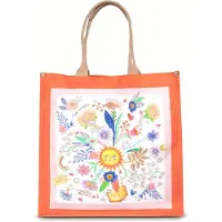 Oilily sac shopper City Shopper Multicolor corail coloré