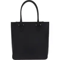 Decadent Cuir sac à épaule sac à main Phoebe Big Tote Vegetal Black noir