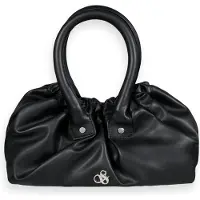 Scotch & Soda Cuir sac à main sac de soirée Handbag Black noir