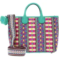 Gabs sac à épaule sac shopper Nora TG Paglia Rigata + Naplak Shoulderbag Peperita coloré