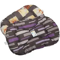 Aimé Couchage pour chien, Coussin Oval , 50 cm, Gris, Douillet pour petits chiens