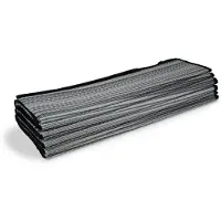 Dometic Tapis d'auvent respirant Continental Carpet Rally 260, Confort thermique, Anti-UV, Gris