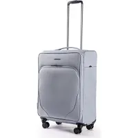 Stratic Gepäckstücke Stratic trolley Mix Expandable Trolley Steel bleu gris 68cm
