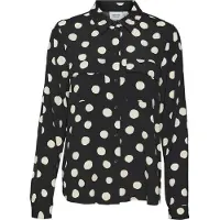 Vero Moda Gunver Long Sleeve Shirt Noir S Femme