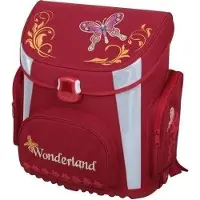 Titanum Tiger, sac à dos scolaire "Best Wonderland", rouge