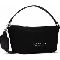 Replay sac à épaule sac à épaule bandoulière Shoulder Bag Black noir
