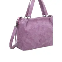 Fritzi aus Preußen sac shopper sac à épaule bandoulière Poppi01 Vintage Shopper Dusty Lilac pourpre