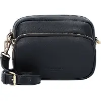 Seidenfelt Manufaktur Seidenfelt Heby - Sac bandoulière, 18 cm (noir/doré)