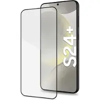 Celly Protection d'écran intégrale en verre trempé pour le Galaxy S24+ 5G