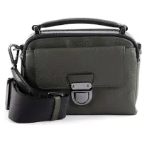 Saddler Cuir sac à épaule bandoulière sac à main Neptune Dusty Olive vert