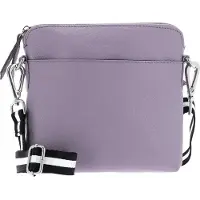 Bruno Banani Cuir sac à épaule sac à épaule bandoulière Crossbody Bag Lilac lilas