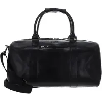 Buckle up BUCKLE & SEAM Cuir sac de voyage Willow Blu Weekender Black noir