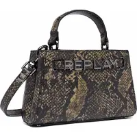 Replay sac à main sac à épaule bandoulière Handbag Mil Green / Black / Khaki / Lt Green multicolore