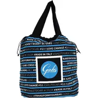 Gabs Cuir sac à épaule sac à épaule bandoulière Isabel Caribu Crosta Shoulderbag Nero noir