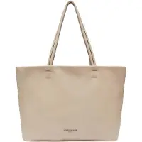 Liebeskind berlin Femmes, Sac, Shopper Grosser Shopper aus Schafsleder, Beige