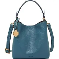 Fossil sac à épaule bandoulière sac à main Jessie Bucket Crossbody Bag Drizzle bleu