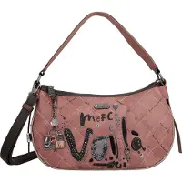 Anekke sac à épaule sac à épaule bandoulière Parisian Oval Shoulder Bag Multicolor violet