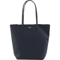 Lacoste sac shopper Vertical Shopping Bag Penombre bleu marine