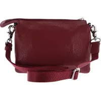 Mandarina Duck Mellow Leather Crossbody Rouge Homme