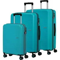 American Tourister trolley Summer Hit 3 PC Set A Turquoise 76cm