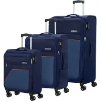 American Tourister trolley Sky Surfer 3 PC Set A Dark Navy bleu marine 81cm