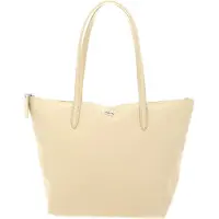 Lacoste sac à épaule Shopping Bag Millet beige
