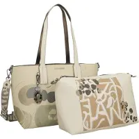 Anekke sac shopper sac à épaule Sophia Gaia 2 In 1 Shoulder Bag Multicolor beige