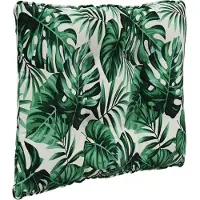 vidaXL Coussin de canapé d'extérieur 3 pcs Motif feuille Polyester