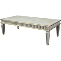 AEA Table basse blanche Table d'appoint Table basse Design Tables de salon élégantes Nouveau