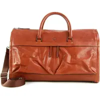 Saddler sac de voyage sac à épaule bandoulière Orlando Weekend Bag Midbrown brun