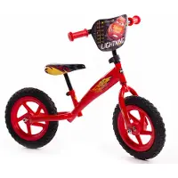 HUFFY Vélo de cross Cars 12 pouces pour garçon rouge à partir de 2 ans