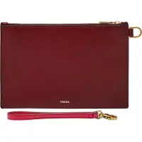 Fossil sac à poignet sac d’accessoires Wristlet Red Velvet bordeaux