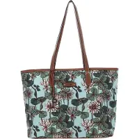 PICARD sac shopper sac à épaule Sonja Shopper Flowerbed turquoise