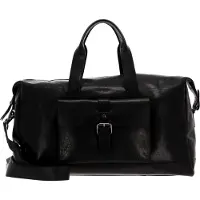 Saddler sac de voyage sac à épaule bandoulière pour ordinateur portable Charles Weekend Bag Black noir