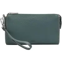 Fossil sac à poignet sac d’accessoires Gift Wristlet Blue bleu gris
