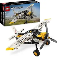 LEGO Avion de brousse Technic, 42198, Jeu de construction 333 pièces, 8+ ans, Hélice tournante et ailerons réglables
