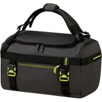American Tourister sac de voyage sac à dos Urban Track Duffle / Backpack Coated 41L Black / Lime noir