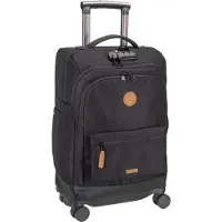 Cabaia trolley Soft Suitcase 4 Wheels Essentials Trolley Berlin noir 55cm