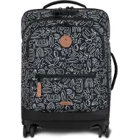 Cabaia trolley Soft Suitcase 4 Wheels Essentials Trolley Amiens bleu marine 55cm